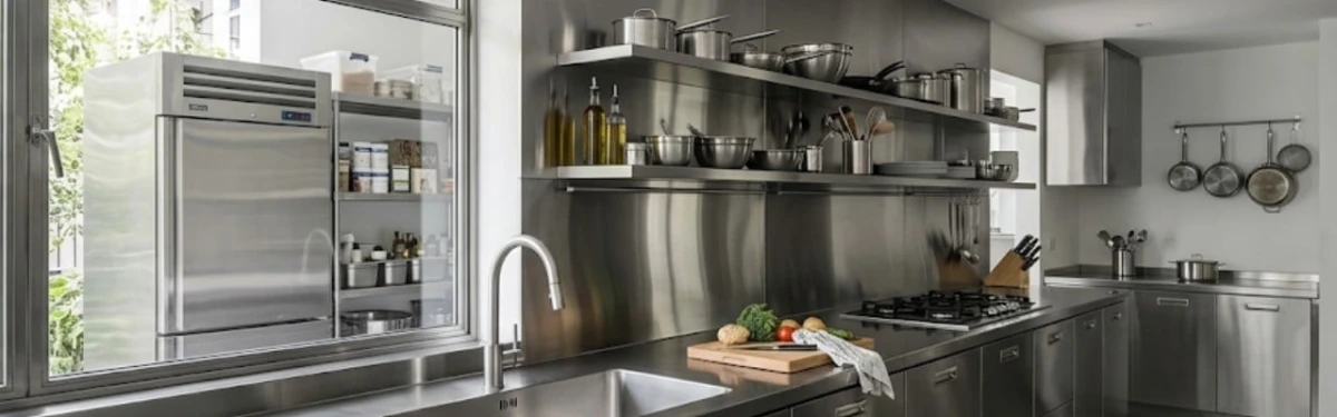Dapur Modern dan Higienis: Mengenal Kitchen Set Stainless Steel