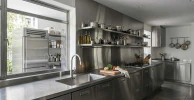 Dapur Modern dan Higienis Mengenal Kitchen Set Stainless Steel
