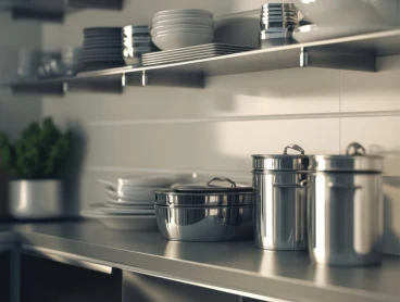 Ketahanan Ekstrem dan AntiRayap Kitchen Set Stainless Steel